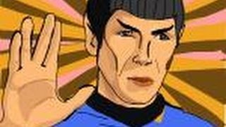 spock draw trek star