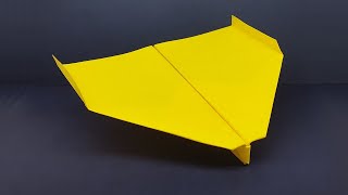 Sky King Paper Airplane (World Record 2009) | How to Fold Paper Plane Easy