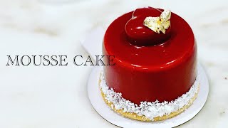 RESEP MOUSSE CAKE | MIRROR GLAZE