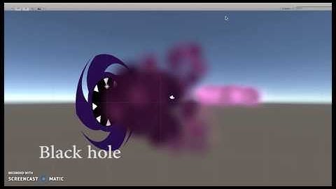 space game - particle effects unity