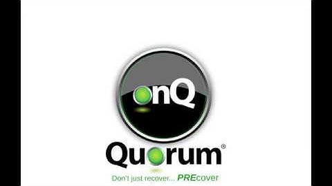 Protecting Your Servers With onQ   See How Easy It Is To Protect All Of Your Data!