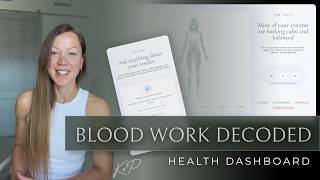 Designing health dashboard that decodes lab results | Bubble