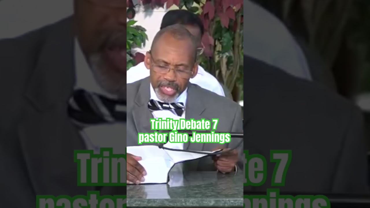 Pastor Gino Jennings.TRINITY DEBATE 7.