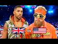 Anthony Joshua England Vs Jake Paul USA KNOCKOUT Boxing Fight Highlights HD