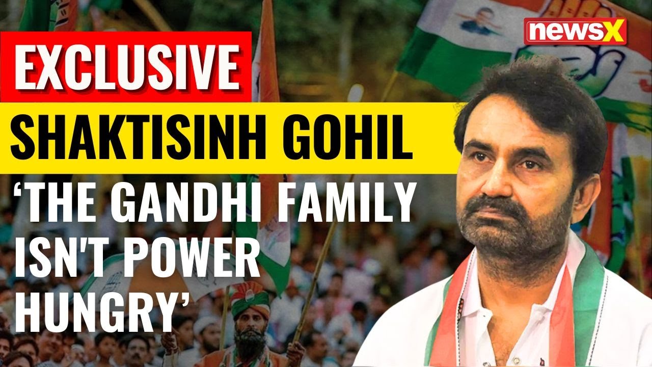 'The Gandhi Family Isn't Power Hungry' | Gujarat Cong President Shaktisinh Gohil | Exclusive