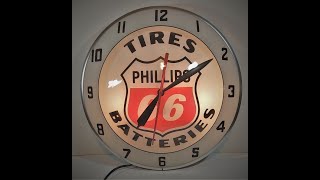 Vintage Philips 66 Double Bubble Clock