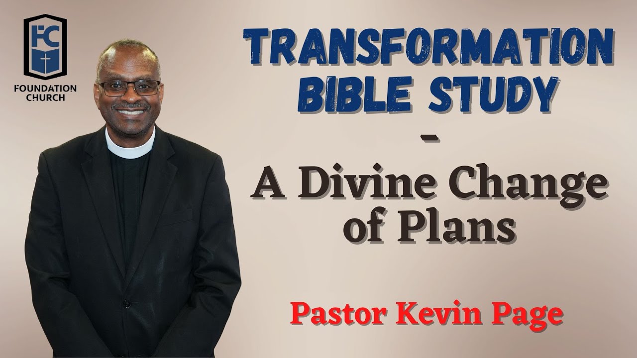 Transformation Bible Study with Pastor Kevin Page - YouTube