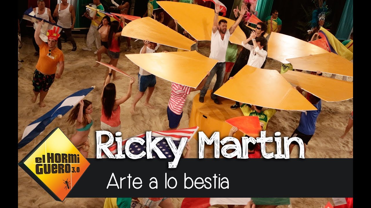 El Hormiguero 3.0 - Videoclip a lo grande con Ricky Martin y El Hombre de Negro