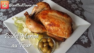 Poulet Mariné au Four