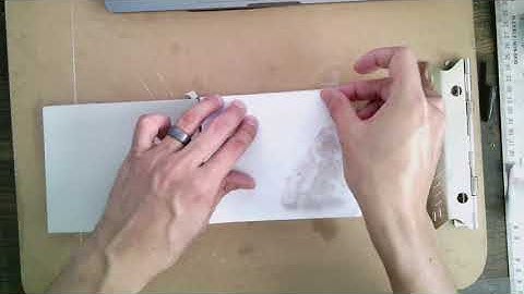 Acetone Transfer for Block Printing