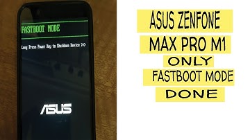 Asus zenfone max pro m1 only fastboot mode problem solve......tring to hindi
