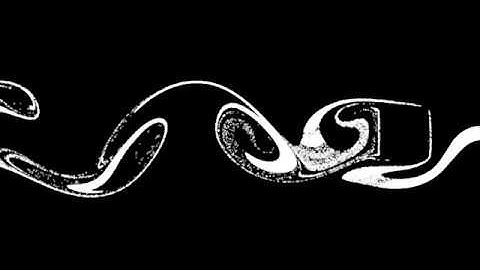 Fluids - 1 minute - Vortex Karman
