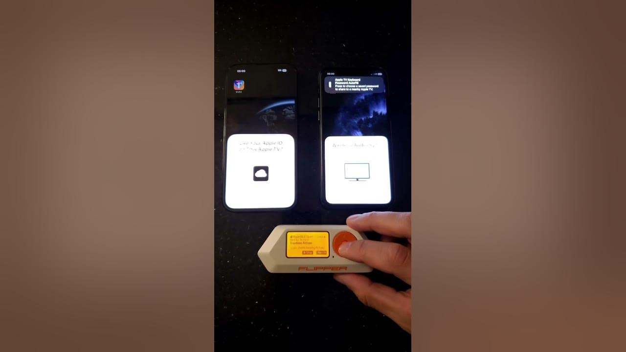 Flipper Zero Apple Bluetooth (BLE) Spam shorts YouTube