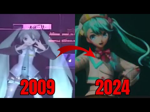 Hatsune miku live evolution(2009/2024)