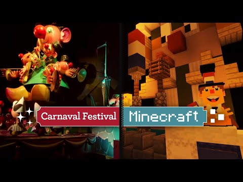 Efteling in Minecraft - Carnaval Festival - Efteling Junior
