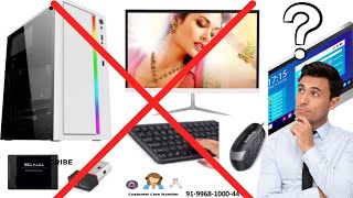 Pc Unboxing White Zoonis Office Home Core I5 8 Gb Ram 500 Gb 128 Gb Windows 10 Pro 512 Mb