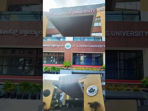 St Joseph S University Shorts 1 Bangalore Karnataka Top 2 University India Youtubeshorts