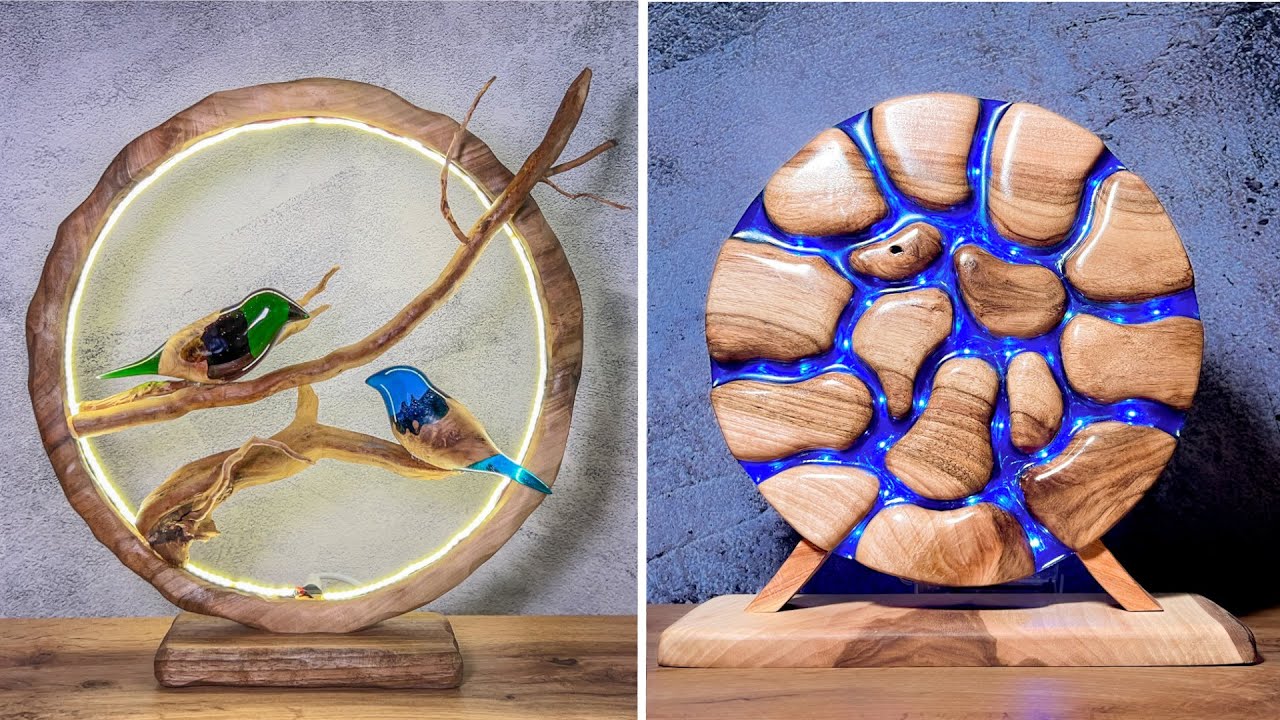 3 AMAZING Epoxy Resin Decorative Lamp - Resin Art - YouTube