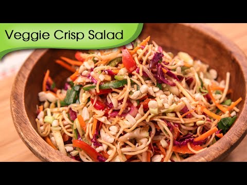 Veggie Crisp Salad Quick Healthy Vegetarian Salad Recipe By Chi Bharani