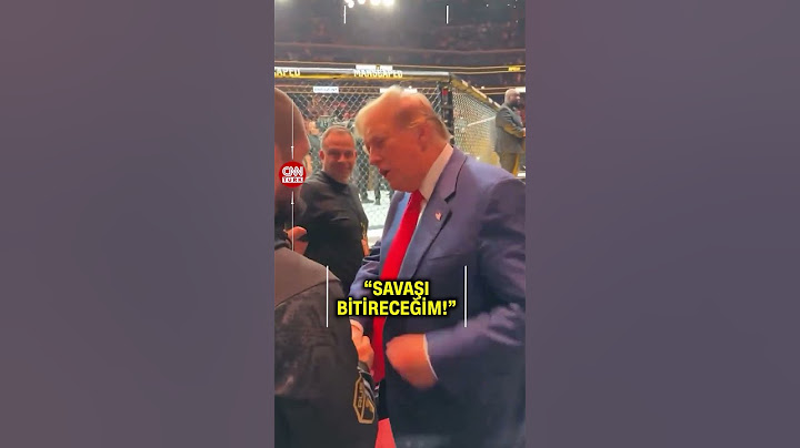 Khabib Nurmagomedov: "Filistin'deki Savaşı Bitireceğinizi Biliyorum!" Trump: "Savaşı Bitireceğim!"
