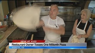 Owner of Italian Delight tosses 1 millionth pizza