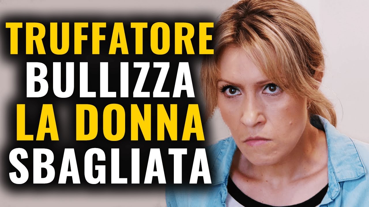 Uomo malvagio maltratta la donna sbaglia ma lei gli dà una lezione