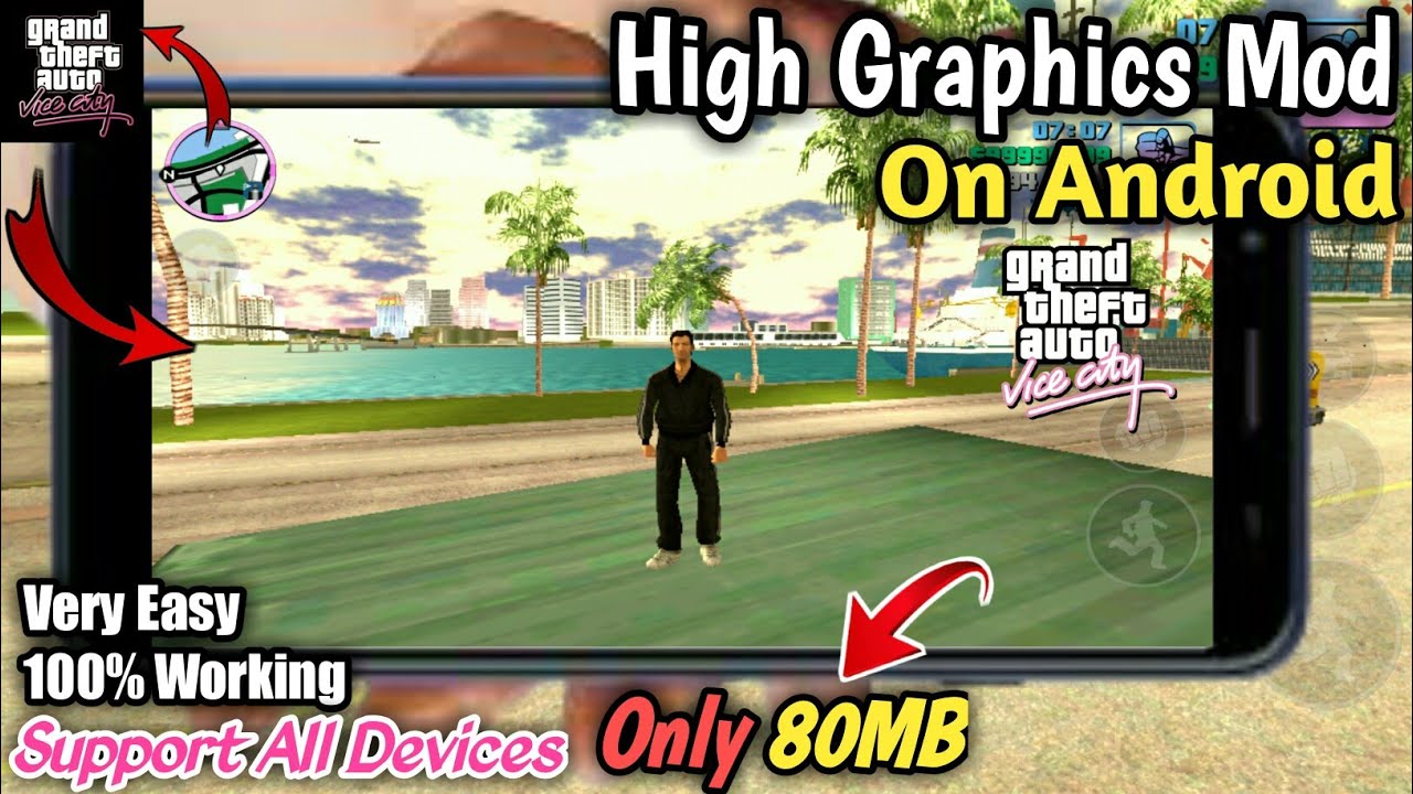 How To Install High Graphics Mod On GTA Vice City For Android ...