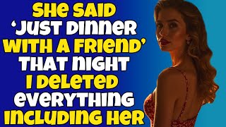 Download Lagu She said, “Just dinner with a friend.” That night, I deleted everything — including her. MP3 Download Lagu She said, “Just dinner with a friend.” That night, I deleted everything — including her. MP3