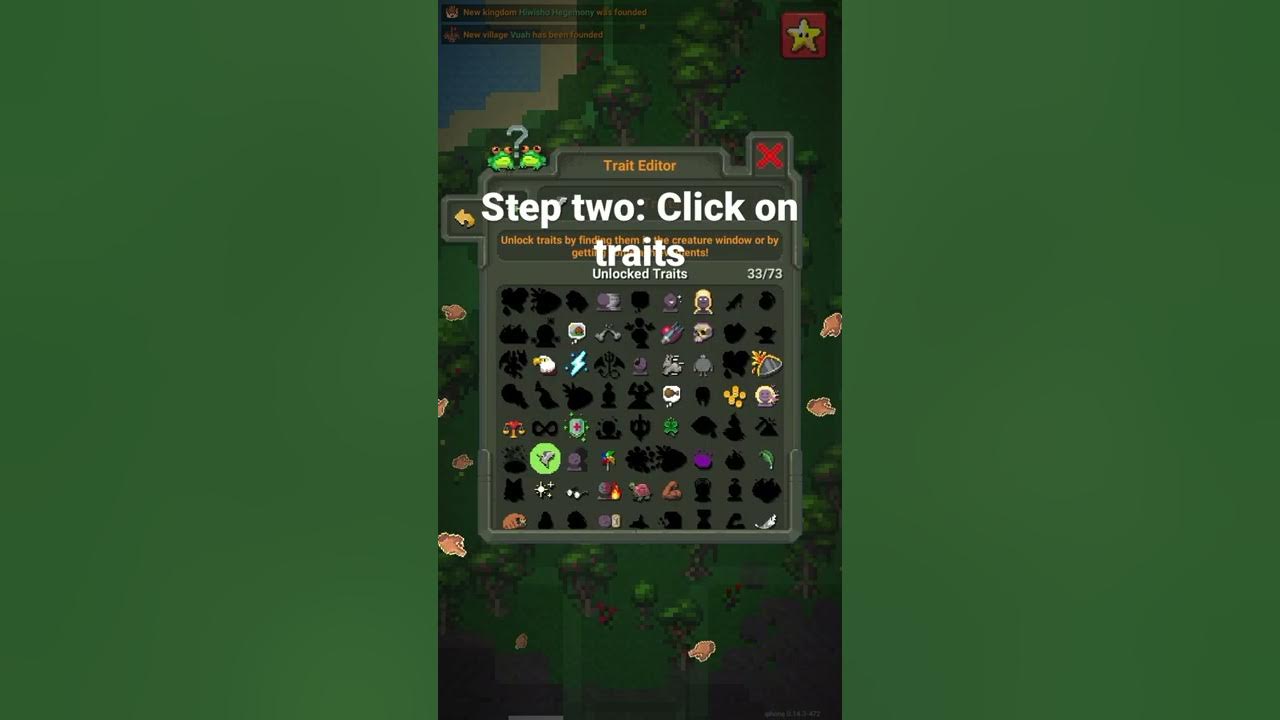 How to unlock all traits in worldbox youtube