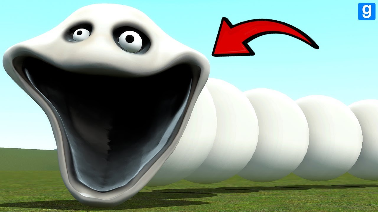I MADE NEW ROBLOX WHITE HUNGRY WORM In Garry S Mod YouTube 