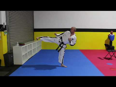 Parallel Stance Side Piercing Kick
