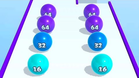 Ball Merge 2048 - All Levels Gameplay Android, iOS ( Levels 28-29 )