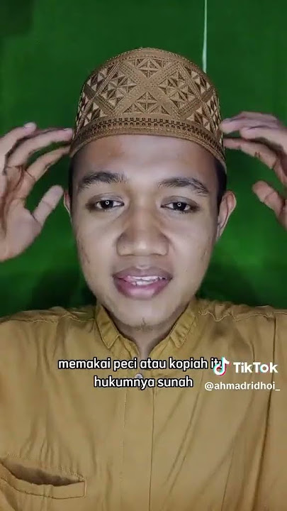 Sholat gak pakai peci? #staydakwah