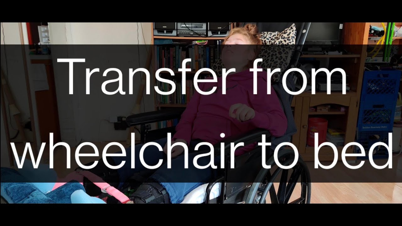 Transfer from Wheelchair to Bed YouTube