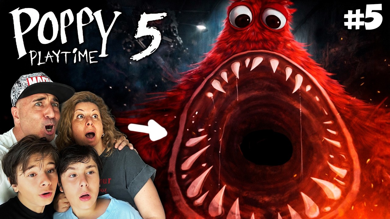 En la BOCA de CHUM! Manos Magneticas 😱 y ESCUCHAMOS al PROTOTIPO! Poppy Playtime 5 , cap. 5