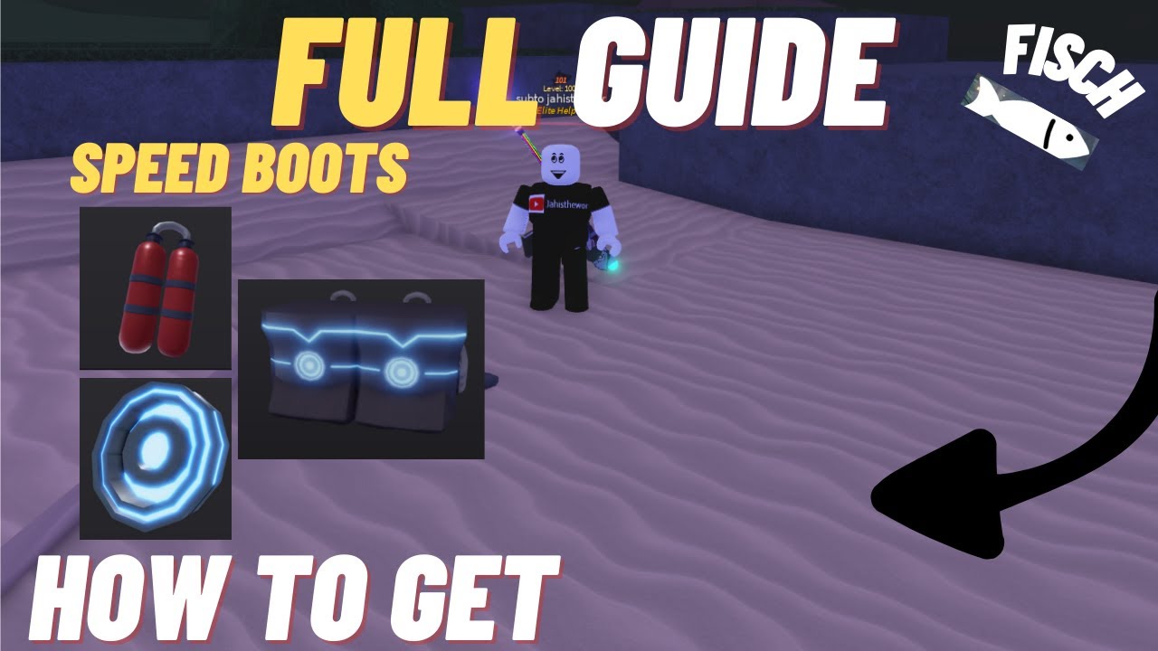 FULL GUIDE To SPEED BOOTS And EGG UPDATE In FISCH Roblox! - YouTube