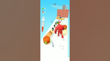 Muscle Rush - Smash Running Game NEW UPDATE Level 52 (IOS/Android) #Shorts