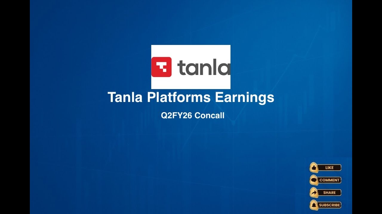 Конференц-звонок по итогам второго квартала 2026 финансового года компании Tanla Platforms.