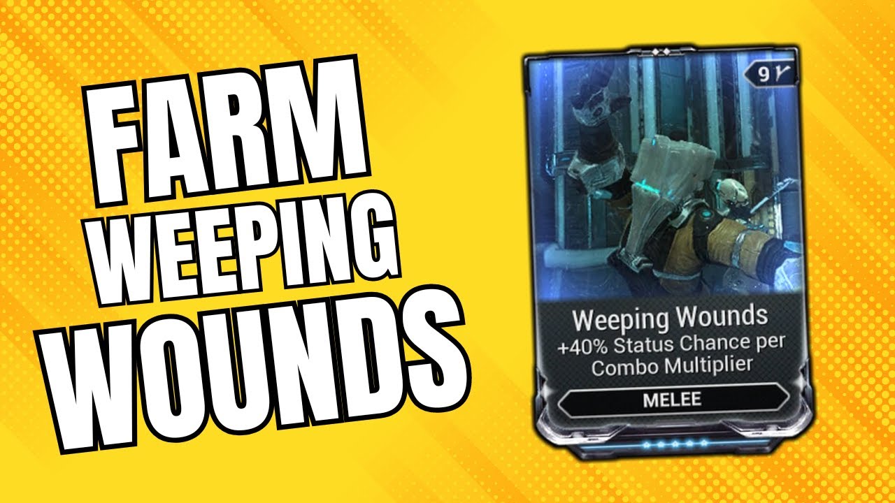 How to get Weeping Wounds in Warframe YouTube
