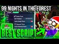 99 Nights in the Forest Script 2025 – No Key Needed! | Auto Items, Kill Aura & More