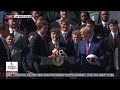 WATCH: President Trump Receives a Custom Hoosiers Jersey and Helmet - 05/11/26