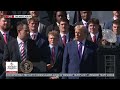 WATCH: President Trump Receives a Custom Hoosiers Jersey and Helmet - 05/11/26