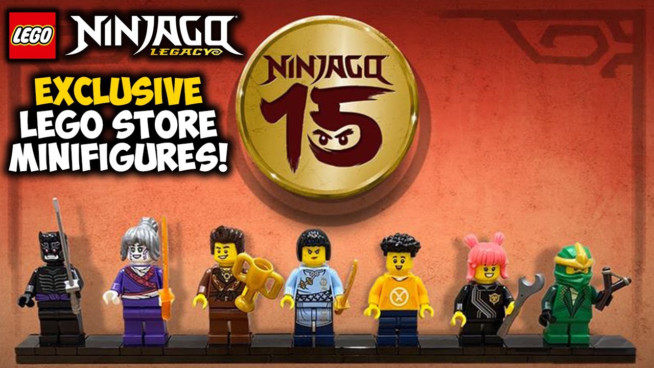 EXCLUSIVE Ninjago Minifigures Coming to LEGO Stores in 2026