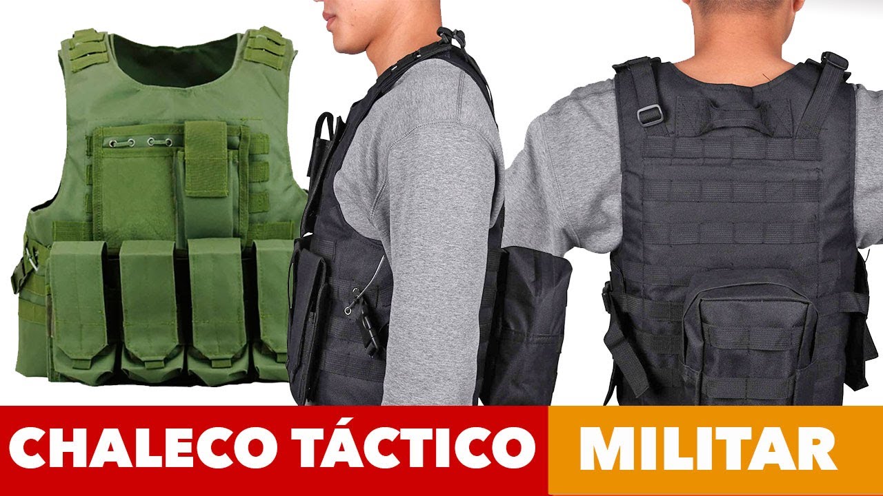 CHALECO TÁCTICO MILITAR