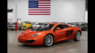 Athlete Statistics 2012 McLaren MP4-12C For Sale - Walk Around Video (4,790 Miles)