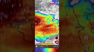 red rainfall warning is still active #shorts