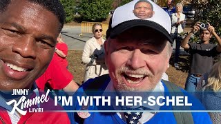 Jake Byrd Crashes a Herschel Walker Rally & Kanye Praises Hitler During Insane Alex Jones Interview