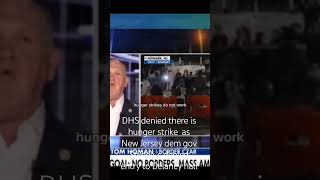 DHS denied there's hunger strike as New Jersey dem gov Shirley 's denied entry to Delaney hall #cnn
