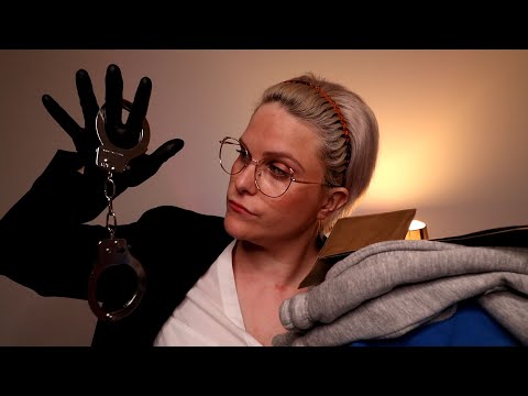 A Detailed ASMR Prison Intake: A Realistic Check In & Pat Down - Strict & Professional