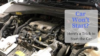 Car Doesn't Start  No Crank, No Sound  Simple Trick to Start the Car
